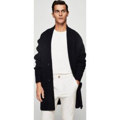 Mango Man - Sweter Oliver. Szare bez kategorii marki Mango Man, s, w paski, z elastanu. W wyprzedaży za 129,90 zł.