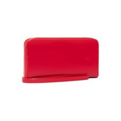 ACCCESSORIES 1W1-037-SS20- Czerwony. Czerwone portfele damskie ACCCESSORIES, bez wzorów, ze skóry ekologicznej. Za 39,99 zł.