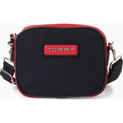 Tommy Hilfiger - Damska torebka na ramię, niebieski. Niebieskie torebki klasyczne damskie TOMMY HILFIGER, w paski, na ramię, małe, bez dodatków. Za 229,95 zł.