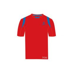 T-shirty chłopięce: Huari Koszulka dziecięca Azteca Fiery Red/french Blue r. 152
