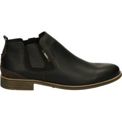Botki męskie - 02M2125 NE J6. Czarne botki męskie Venezia, z gumy. Za 249,00 zł.