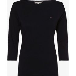 Tommy Hilfiger - Koszulka damska, niebieski. Niebieskie koszulki damskie TOMMY HILFIGER, s, bez wzorów, eleganckie, bez kołnierzyka, bez rękawów. Za 179,95 zł.