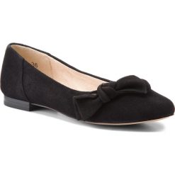 Półbuty CAPRICE - 9-22101-20 Black Suede 004. Czarne półbuty damskie skórzane marki Caprice. W wyprzedaży za 159,00 zł.