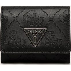 Guess Jeans - Portfel. Pomarańczowe portfele damskie Guess Jeans, z aplikacjami, z poliesteru. Za 259,90 zł.