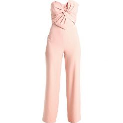 Kombinezony damskie: Miss Selfridge BOW BARDOT Kombinezon nude