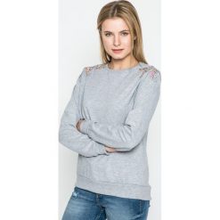 Sublevel - Bluza. Szare bluzy damskie Sublevel, s, z aplikacjami, z bawełny, bez rękawów, bez kaptura. W wyprzedaży za 79,90 zł.