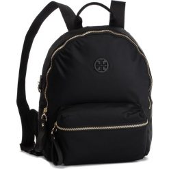Plecak TORY BURCH - Tilda Zip Backpack 51329 Black 001. Czarne torby męskie skórzane Tory Burch, bez wzorów, ze skóry ekologicznej, sportowe. Za 999,00 zł.