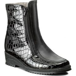 Botki ARA - 12-48103-12 Schwarz. Czarne botki damskie skórzane marki ara. W wyprzedaży za 309,00 zł.