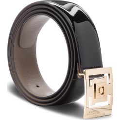 Pasek Damski VERSACE COLLECTION - LCD0298 LVEHL L410 85 Nero. Czarne paski damskie marki Versace Collection, w paski, ze skóry. W wyprzedaży za 519,00 zł.