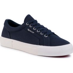 Sneakersy GANT - Champroyal 20638412 Marine G69. Niebieskie sneakersy męskie GANT, na co dzień, bez wzorów, z tworzywa sztucznego, klasyczne, bez zapięcia. Za 299,00 zł.