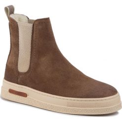 Sztyblety GANT - Maria 19553949 Mud Brown G467. Pomarańczowe kozaki damskie GANT, na co dzień, z wełny, bez obcasa, bez zapięcia. Za 609,00 zł.