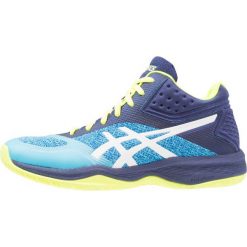 ASICS NETBURNER BALLISTIC FF Obuwie do siatkówki aquarium/white. Niebieskie buty do fitnessu damskie Asics, z gumy. Za 589,00 zł.
