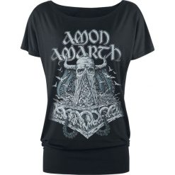 Amon Amarth Ship Koszulka damska czarny. Czarne koszulki damskie marki Amon Amarth, xl, bez wzorów, bez kołnierzyka. Za 121,90 zł.