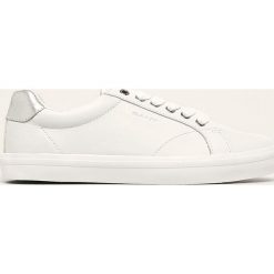 Gant - Buty skórzane Seaville. Białe buty sportowe damskie GANT, ze skóry. Za 479,90 zł.
