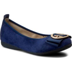 Baleriny damskie: Baleriny LA BALLERINA – 20010-188 Cam Blu Scuro