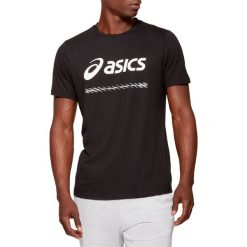 Asics City SS Top 1 Tee 2033A085-001. Czarne t-shirty męskie Asics, s, bez wzorów, z poliesteru, bez kołnierzyka. W wyprzedaży za 79,99 zł.