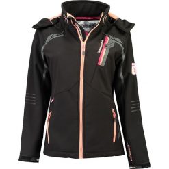 Kurtka softshellowa "Tara" w kolorze czarnym. Czarne kurtki damskie Canadian Peak, xxl, bez wzorów, bez kaptura. W wyprzedaży za 249,95 zł.