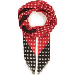 Chusta MOSCHINO 03642 M1983. Czerwone szaliki damskie MOSCHINO, bez wzorów. W wyprzedaży za 329,00 zł.