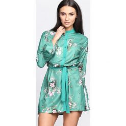 Zielona Koszula Let It All. Zielone bluzki damskie Born2be, s, w paski. Za 139,99 zł.