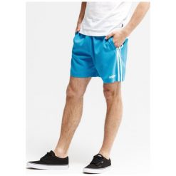 Adidas Szorty E 3S Chelsea , niebieski, rozmiar L. Niebieskie spodenki i szorty męskie Adidas, s, w paski, z poliesteru. W wyprzedaży za 99,99 zł.