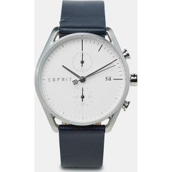 Esprit Lock Chrono Silver Blue ES1G098L0025. Szare zegarki męskie Esprit. W wyprzedaży za 484,00 zł.