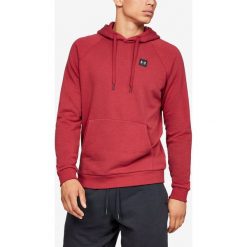 Under Armour Rival Bluza Czerwony. Czerwone bluzy męskie Under Armour, m, bez wzorów, z bawełny, bez kołnierzyka, bez rękawów, bez kaptura. Za 240,95 zł.