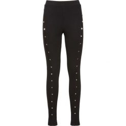 Legginsy z ćwiekami bonprix czarny. Czarne spodnie damskie bonprix, bez wzorów. Za 69,99 zł.