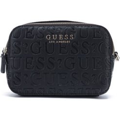 Guess Robyn Cross body bag Czarny. Czarne torebki klasyczne damskie Guess, w paski, z poliesteru, bez dodatków. Za 412,95 zł.
