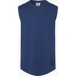Redefined Rebel - Męski tank top – Rocco, niebieski. Niebieskie t-shirty męskie Redefined Rebel, xl, z aplikacjami, z bawełny, bez kołnierzyka. Za 59,95 zł.