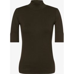 Marc Cain Sports - Koszulka damska, zielony. Zielone koszulki damskie Marc Cain Sports, bez wzorów, prążkowane, eleganckie, bez kołnierzyka, bez rękawów. Za 279,95 zł.