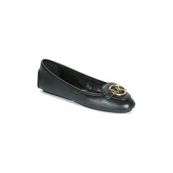 Baleriny MICHAEL Michael Kors LILLIE MOC. Czarne baleriny damskie MICHAEL Michael Kors, bez wzorów, bez obcasa. W wyprzedaży za 423,20 zł.