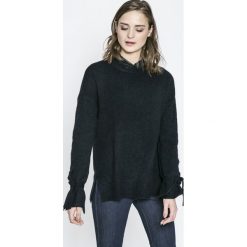 Vero Moda - Sweter. Szare swetry klasyczne damskie marki Vero Moda, s, z elastanu, z okrągłym kołnierzem. W wyprzedaży za 39,90 zł.