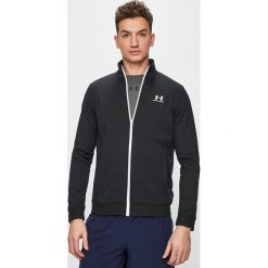Under Armour - Bluza. Czarne bluzy męskie Under Armour, s, bez wzorów, z poliesteru, z kapturem, bez rękawów, bez kaptura. Za 229,90 zł.