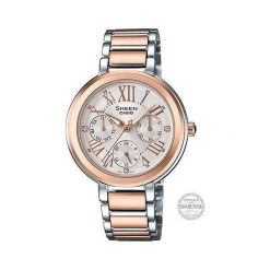 Biżuteria i zegarki: Zegarek Casio Damski SHE-3034SPG-7AUEF Sheen Swarovski MultiData