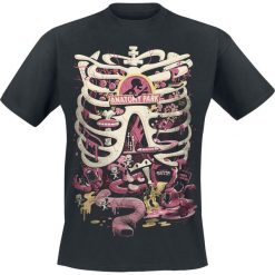 Rick And Morty Anatomy Park T-Shirt czarny. Czarne koszulki męskie marki Rick And Morty, s, z nadrukiem, z okrągłym kołnierzem. Za 54,90 zł.
