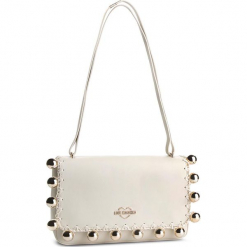 Torebka LOVE MOSCHINO - JC4077PP17LI0110 Avorio. Brązowe torebki klasyczne damskie Love Moschino, bez wzorów, ze skóry ekologicznej, bez dodatków. W wyprzedaży za 579,00 zł.