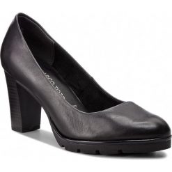 Półbuty MARCO TOZZI - 2-22459-21 Black Antic 002. Czarne półbuty damskie skórzane marki Marco Tozzi, eleganckie, na obcasie. W wyprzedaży za 189,00 zł.