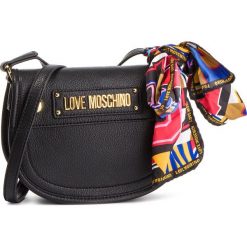 Torebka LOVE MOSCHINO - JC4039PP17LD0000 Nero. Czarne listonoszki damskie Love Moschino, bez wzorów, ze skóry ekologicznej, bez dodatków. W wyprzedaży za 529,00 zł.