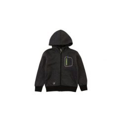 Bluza chłopięca z kapturem. Czarne bluzy chłopięce rozpinane marki TXM, z kapturem. Za 39,99 zł.
