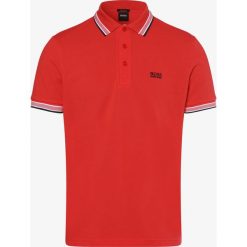BOSS Athleisure - Męska koszulka polo – Paddy, czerwony. Czerwone koszulki męskie BOSS Athleisure, xxl, w paski, sportowe, bez rękawów. Za 349,95 zł.