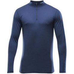 Devold Koszulka Męska Breeze Man Half Zip Neck Mistral L. Szare koszulki sportowe męskie marki Devold, m, z wełny. W wyprzedaży za 249,00 zł.