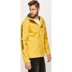 Helly Hansen - Kurtka przeciwdeszczowa. Żółte płaszcze męskie Helly Hansen, s, bez wzorów, z poliesteru, krótkie, z kapturem. Za 449,90 zł.