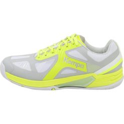 Buty sportowe damskie: Kempa WING LITE WOMEN CAUTION Obuwie do piłki ręcznej light grau/weiss/fluo gelb