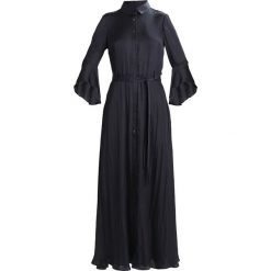 Długie sukienki: Banana Republic FLUTTER SLEEVE SHIRTDRESS Długa sukienka pacific navy