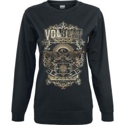 Volbeat Old Letters Bluza damska czarny. Czarne bluzy damskie marki Volbeat, l, z nadrukiem, bez rękawów, bez kaptura. Za 184,90 zł.