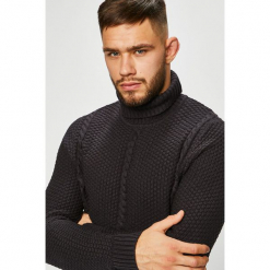 Produkt by Jack & Jones - Sweter. Czarne golfy męskie PRODUKT by Jack & Jones, l, z bawełny. Za 159,90 zł.