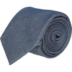 Krawaty męskie: krawat cotton granatowy classic 200