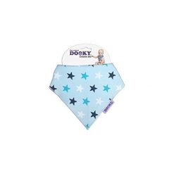 Chustka, śliniak, bandamka Dribble Bib Dooky - Blue Stars. Niebieskie śliniaki marki Xplorys. Za 25,00 zł.