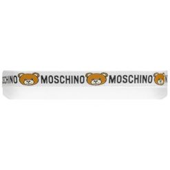 Figi klasyczne Moschino Underwear & Swim A4715 9003. Białe figi damskie Moschino Underwear & Swim, bez wzorów. W wyprzedaży za 129,00 zł.