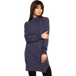 BeWear tunika damska S ciemnoniebieski. Niebieskie tuniki damskie BeWear, s, bez wzorów, bez kołnierzyka, bez rękawów. Za 179,00 zł.